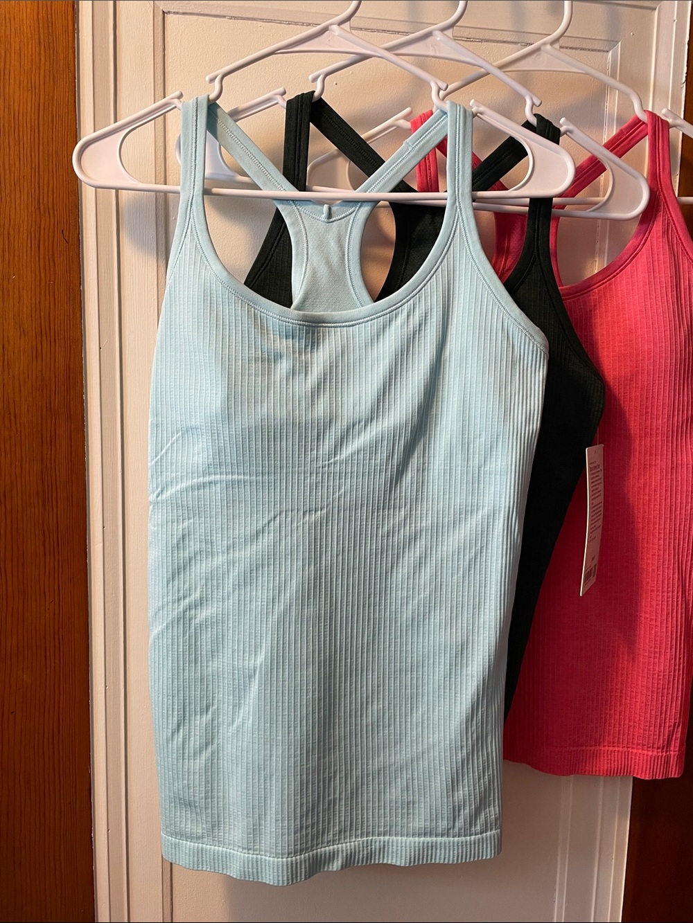 Lululemon Light Blue Ebb to Street Tank